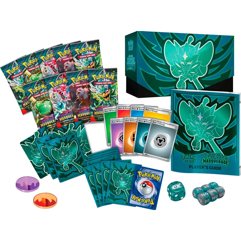 Pokemon TCG: Scarlet and Violet Twilight Masquerade Elite Trainer Box