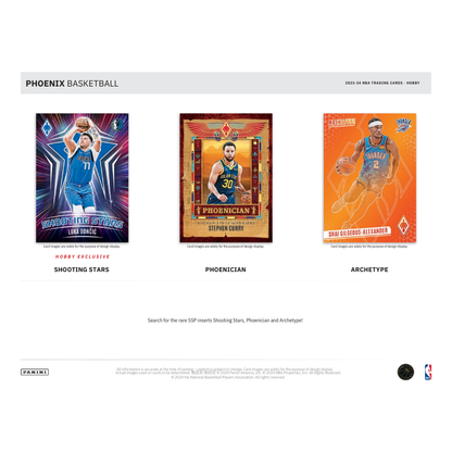 2023/24 Panini Phoenix Basketball Hobby Box