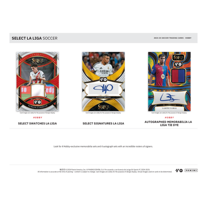 2024/25 Panini Select La Liga Soccer Hobby Box