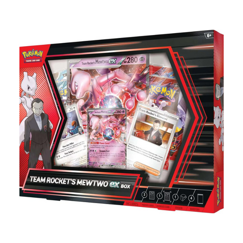 Pokemon TCG: Team Rocket's Mewtwo Ex Box