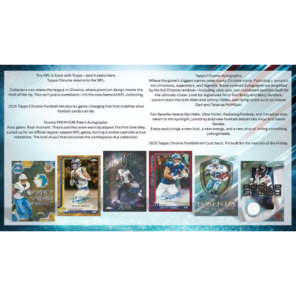 2025 Topps Chrome Football Delight Box