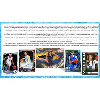 2025/26 Bowman Basketball Hobby Box