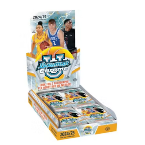 2024/25 Bowman Chrome University Basketball Hobby Box