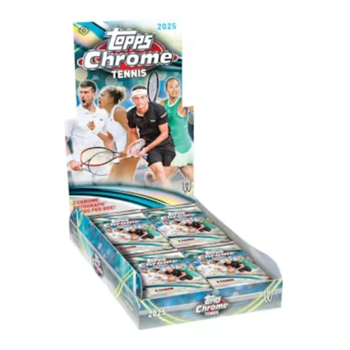 2025 Topps Tennis Chrome Hobby Box