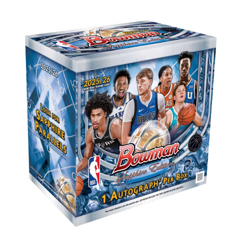 2025/26 Bowman Basketball Sapphire Edition 10 Box Case