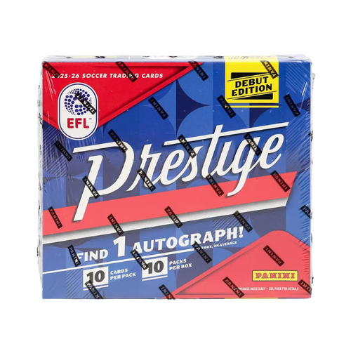 2025/26 Panini Prestige EFL Soccer Hobby Preferred Box